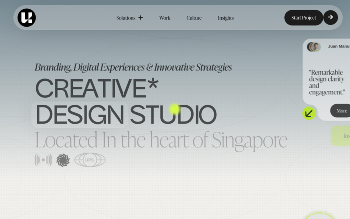 upsense™ Studio Website